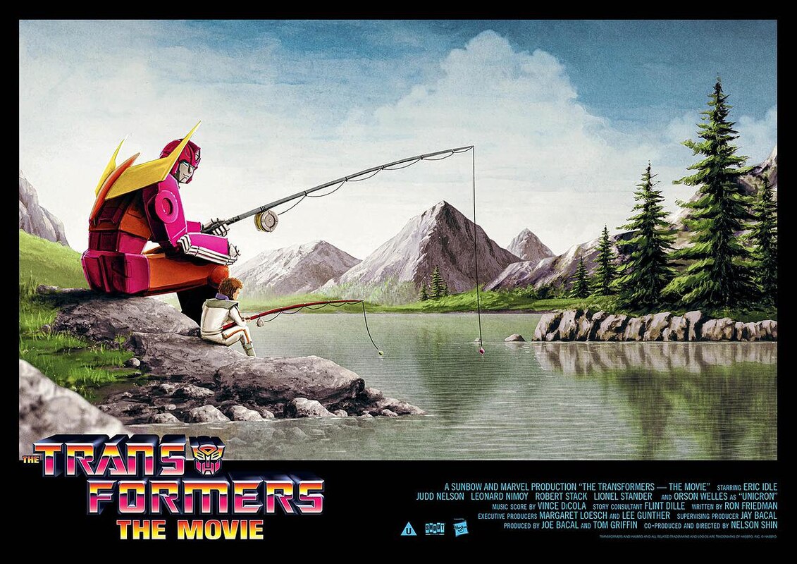 Hot Rod Limited Edition Lobby Card Poster from The Transformers The Movie